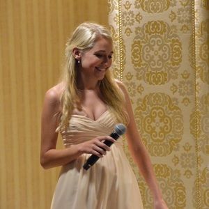 Alfred Angelo strapless sweetheart neckline Bridesmaid dress in color Champagne